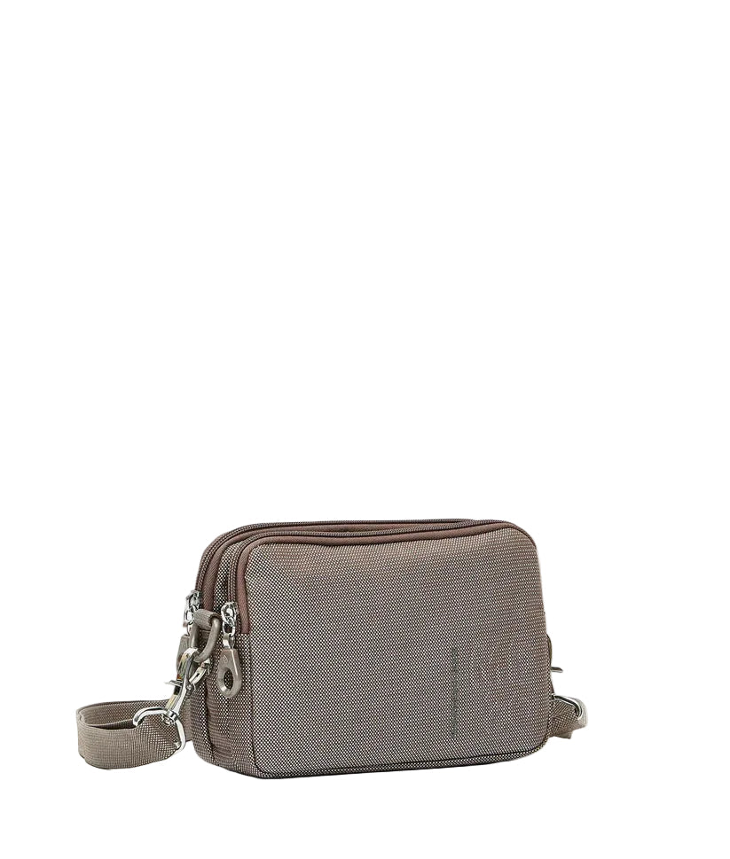 Tracollina in tessuto MD20 Mandarina Duck P10QMT57 Taupe - Pelletteria Allegrini