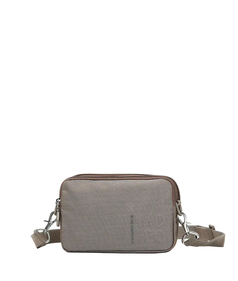 Tracollina in tessuto MD20 Mandarina Duck P10QMT57 Taupe - Pelletteria Allegrini