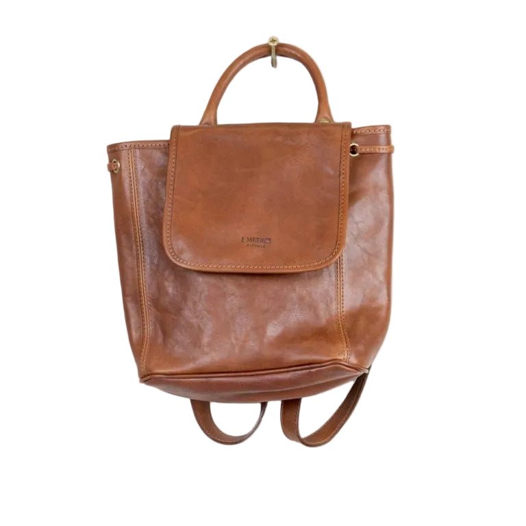 Zaino in cuoio I Medici 63/6400 Marrone - Pelletteria Allegrini