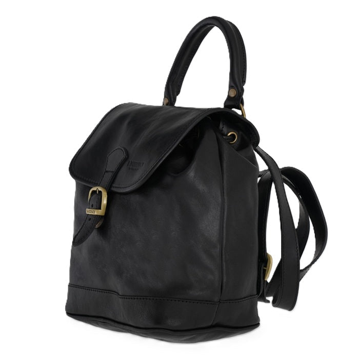 Zaino in cuoio I Medici 63/6500 Nero - Pelletteria Allegrini