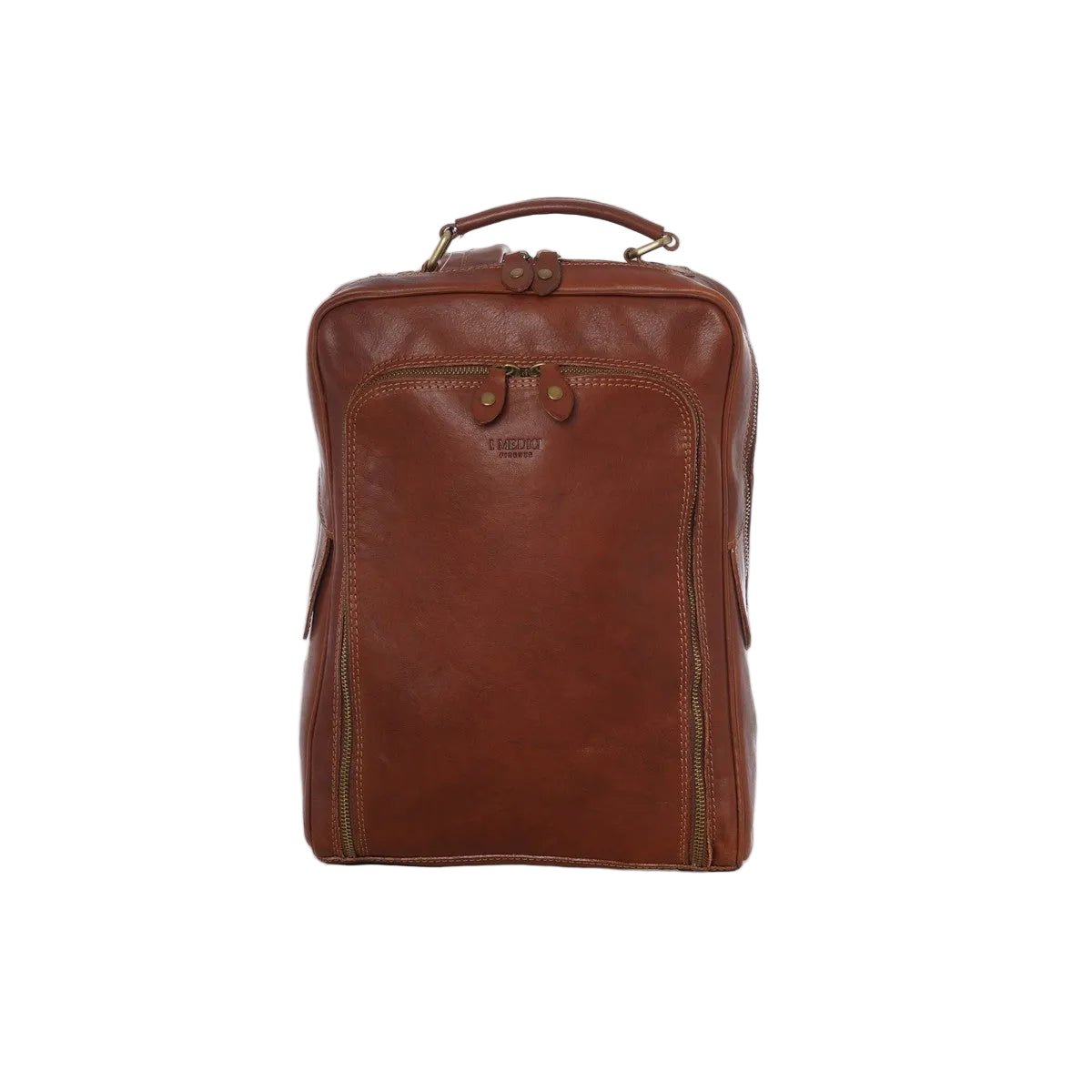 Zaino in pelle I Medici 63/681 Marrone - Pelletteria Allegrini