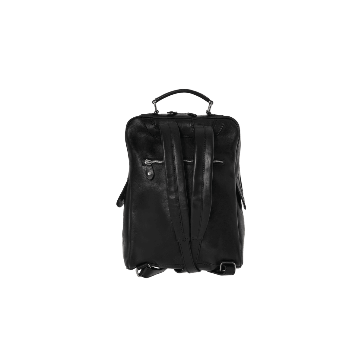 Zaino in pelle I Medici 63/681 nero - Pelletteria Allegrini