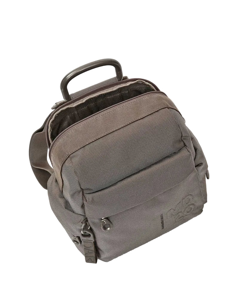 Zaino in tessuto MD20 Mandarina Duck P10QMTT1 Taupe - Pelletteria Allegrini