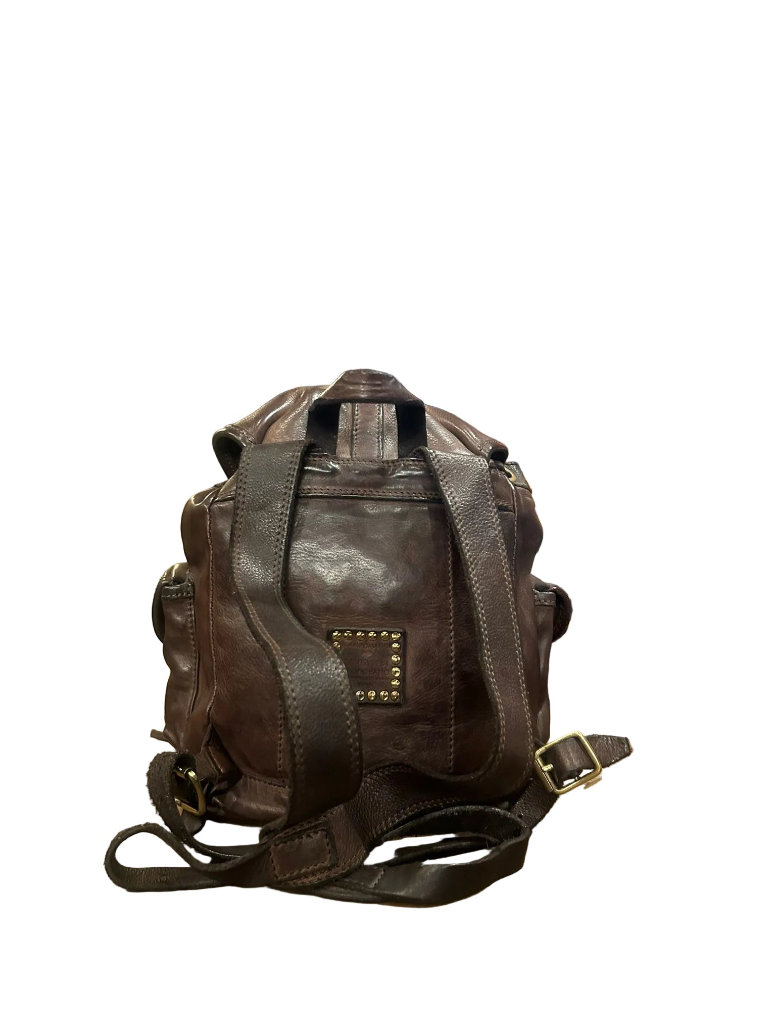 Zaino Opale in pelle Campomaggi C038470ND X0001 moro - Pelletteria Allegrini