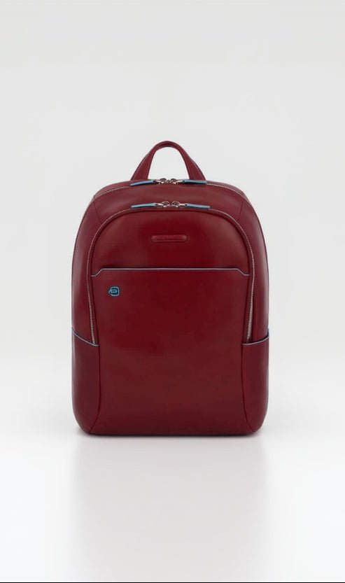 Zaino piccolo in pelle Piquadro CA3214B2 Rosso - Pelletteria Allegrini