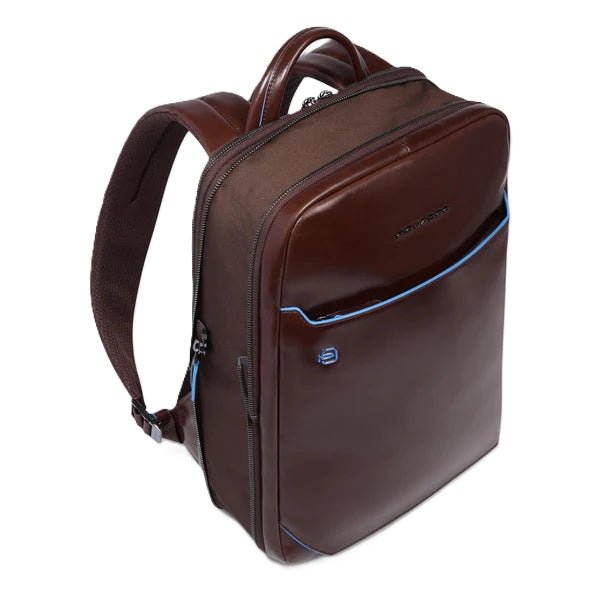 Zaino uomo in pelle porta pc 14" Piquadro CA6311B2 Mogano - Pelletteria Allegrini