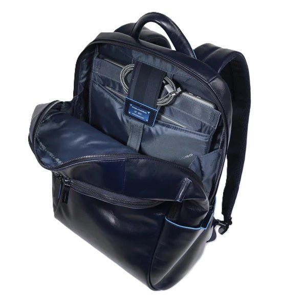 Zaino uomo porta pc 15,6" Piquadro CA4762B2 Blu - Pelletteria Allegrini